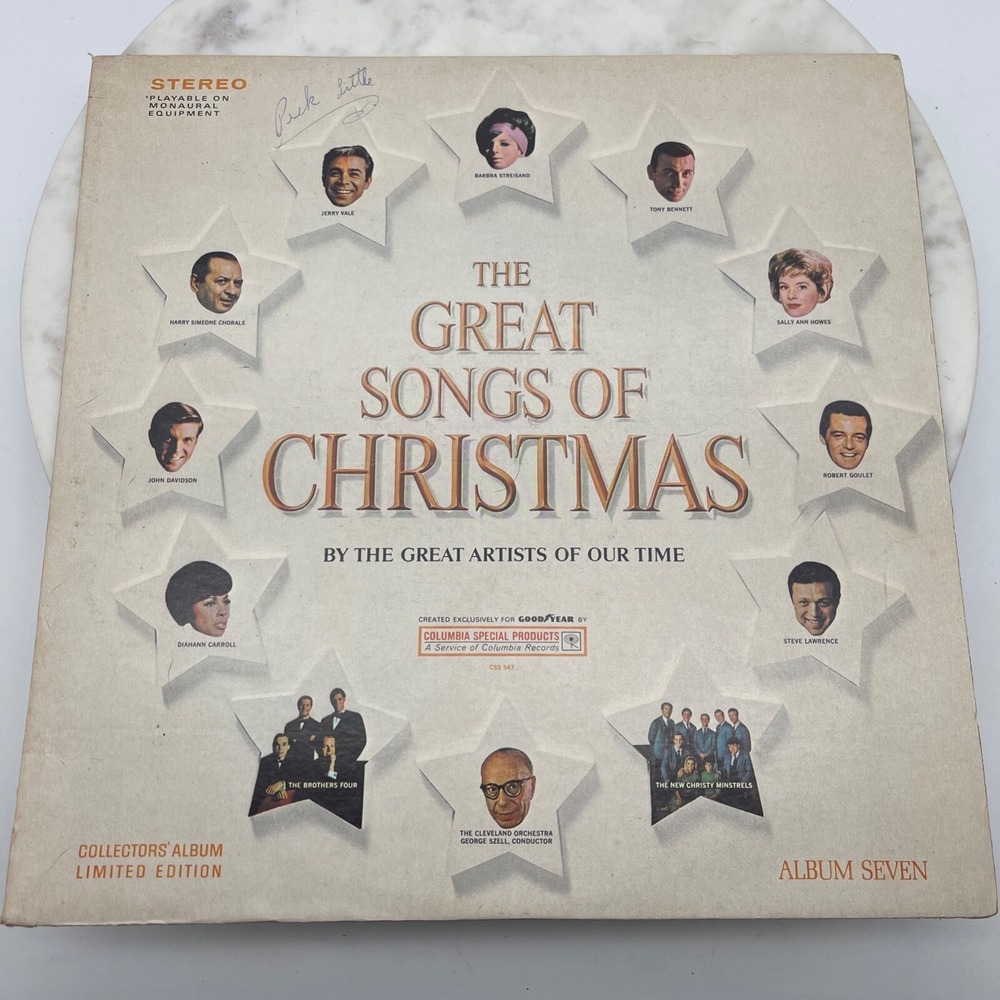 The Great Songs Of Christmas - Vinyl LP Record - Various - 12" - VG+